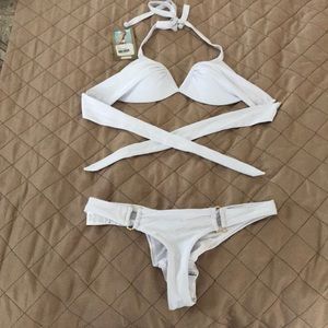 Women’s White Bikini